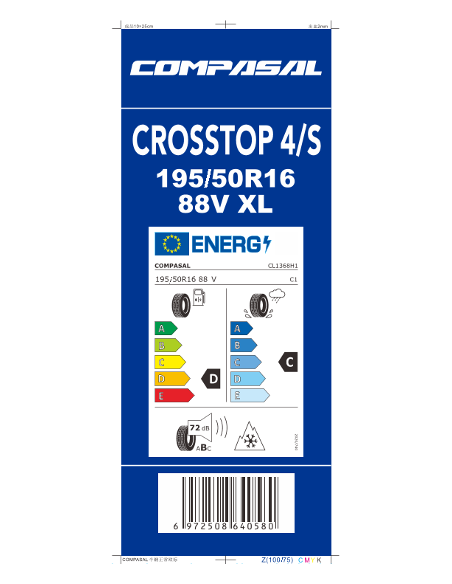 195/50 R16 88 V Compasal Crosstop 4s