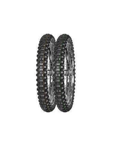 90/90 -21 TT 54R ENDURO TRAIL-RALLY MH SUPER LIGH T GREEN STRIPE 3.00-21 M+S