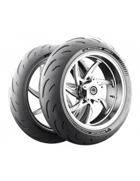 180/55 ZR17 TL (73W) POWER 6 REAR M+S 