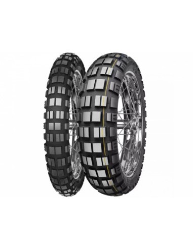 90/90 B21 TL 54T E-10 DAKAR M+S YELLOW STRI M+S 