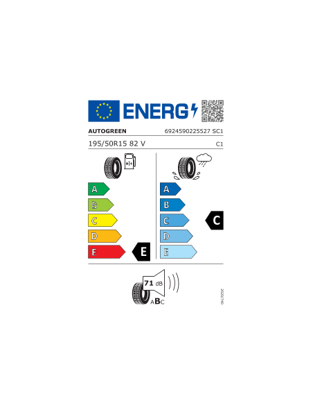 195/50 R15 TL 82V SMARTCHASER-SC1 BSW 