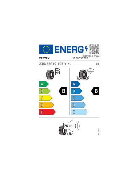 235/55 R19 TL 105Y SU5000 MAX XL BSW 