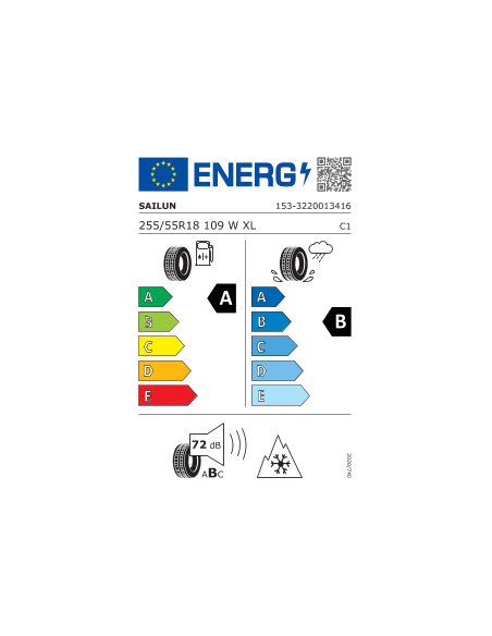 255/55 R18 TL 109W ATREZZO 4SEASONS PRO XL MFS BS W M+S 3PMSF